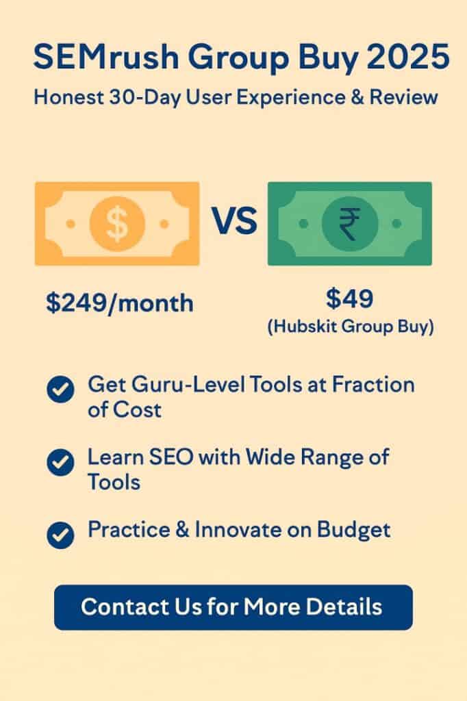 semrush group buy